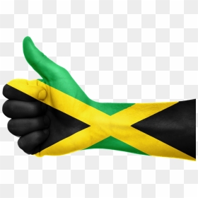 Flag Of Jamaica, HD Png Download - jamaican flag png