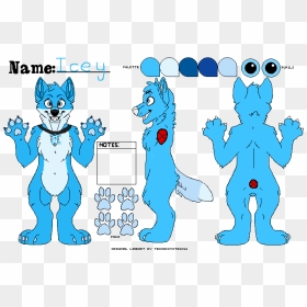 Wolf Ref Sheet Free, HD Png Download - demon horns png