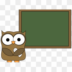 Teacher With Chalkboard Clipart, HD Png Download - chalkboard background png