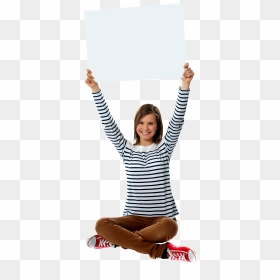 Portable Network Graphics, HD Png Download - girl sitting png