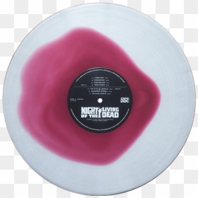Night Of The Living Dead 1990 Score Blood Pool Vinyl - Circle, HD Png Download - blood pool png