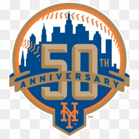 New York Mets 50 Anniversary - New York Mets, HD Png Download - mets logo png
