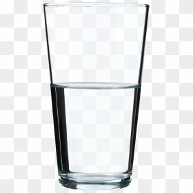 Water On Glass Png - Clip Art Glass Half Full, Transparent Png - water glass png