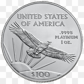 American Eagle Platinum Back - American Platinum Eagle, HD Png Download - american eagle png
