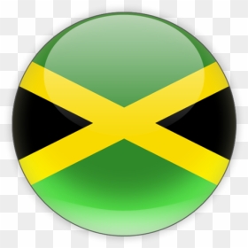 Round Icon - Jamaica Flag Icon Png, Transparent Png - jamaican flag png