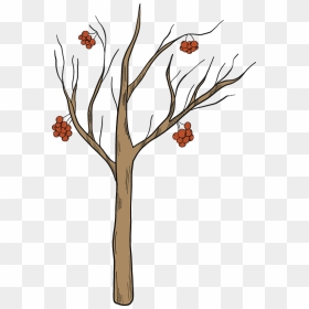 Illustration, HD Png Download - winter tree png
