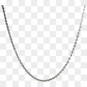 Stainless Steel Chain - Ball Chain Necklace Png, Transparent Png - black chain png