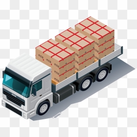 Pickup Truck Cargo Semi-trailer Truck - Distribution Center Png, Transparent Png - pickup truck png