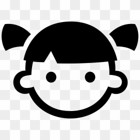 Icon Baby Girl Png , Png Download - Transparent Girl Png Icon, Png Download - baby girl png
