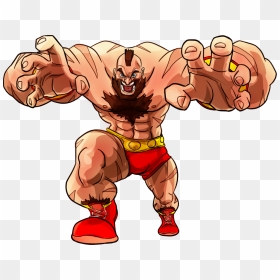 Street Fighter Zangief - Transparent Street Fighter Zangief Png, Png Download - street fighter png