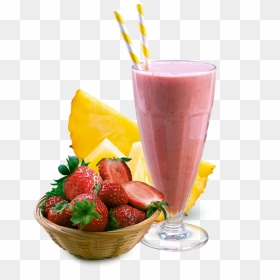 B4 Pineapple Sunset - Transparent Fruit Smoothie Png, Png Download - smoothies png