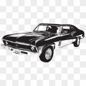 1969 Chevy Nova Png, Transparent Png - muscle car png