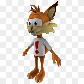 Download Zip Archive - Bubsy The Woolies Strike Back Model, HD Png Download - bobcat png