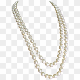 Transparent Pearls Baroque - Pearl Necklace Png, Png Download - string of pearls png