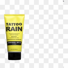 Tattoo Rain Sunscreen- Spf50 , Png Download - Sunscreen, Transparent Png - sunscreen png