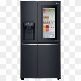 Transparent Fridge Instaview - Smart American Fridge Freezer, HD Png Download - fridge png