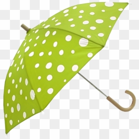 Red Polka Dot Umbrella, HD Png Download - white polka dots png