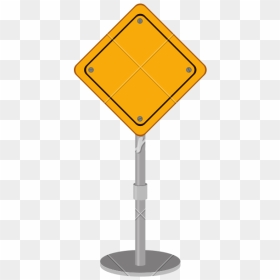 Blank Road Sign Png - Blank Traffic Sign Png, Transparent Png - blank sign png