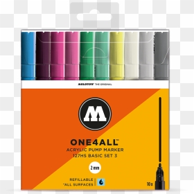 Cold Krush Online Store / Art Supplies / Marker Sets - Molotow One4all 127hs Basic Set 1, HD Png Download - art supplies png