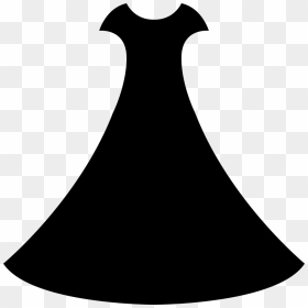 Wedding Dress - Платье Черно Белое Арт, HD Png Download - wedding dress png