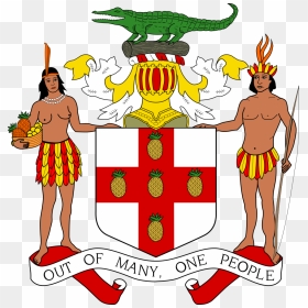 Jamaica Coat Of Arms, HD Png Download - jamaican flag png