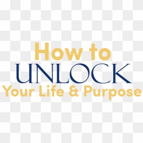 How To Unlock Your Life And Purpose Main Image Text - Kirkpatrick Foundation, HD Png Download - thug life text png