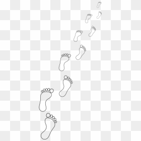 Footprint Transparent Footsteps - Imagenes Png De Pasos, Png Download - footsteps png