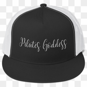 Pilates Goddess Trucker Cap - Baseball Cap, HD Png Download - baseball cap png