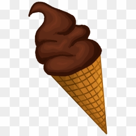Ice Cream Cone Png - Chocolate Ice Cream Transparent, Png Download - icecream png