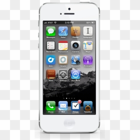 White Iphone 5 Png Transparent Download - Iphone 5 16gb White, Png Download - white iphone png