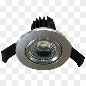 Razor Silver 12w Recessed Led Downlight With Anti Glare - Light, HD Png Download - light glare png