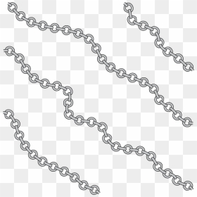 4 Chains Chain Drawing - Chain, HD Png Download - black chain png