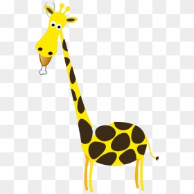 Giraffe Clipart Png, Transparent Png - eating png