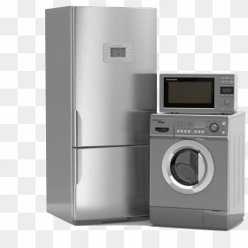 Washing Machine And Refrigerator , Png Download - Refrigerator Fridge Washing Machine, Transparent Png - refrigerator png