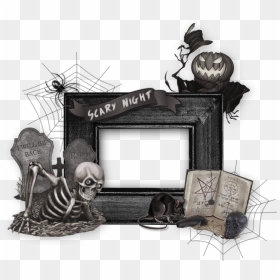 Cadre Halloween Png - Illustration, Transparent Png - gothic frame png
