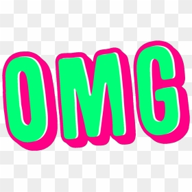 Omg Word Art Clipart , Png Download, Transparent Png - omg png