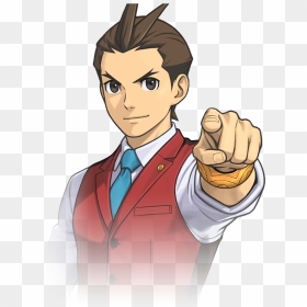 Ace Attorney Clipart Png - Apollo Justice Spirit Of Justice, Transparent Png - phoenix wright png