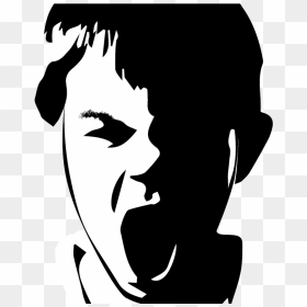 Silhouette , Png Download - Illustration, Transparent Png - mad kid png