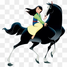 Mulan And Her Horse, Khan, HD Png Download - mulan png