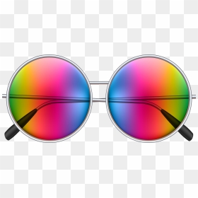 Colorful Glasses Clipart - Transparent Background Clipart Sunglasses, HD Png Download - sunglasses clipart png