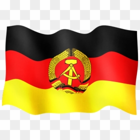 Flag Of East Germany - East Germany, HD Png Download - german flag png