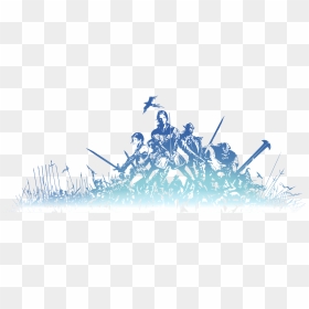 A Moment Of Remeberance - Final Fantasy Xi Logo, HD Png Download - final fantasy logo png