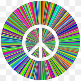 Prismatic Peace Halo Clip Arts - Cross Clip Art Colorful, HD Png Download - halo.png