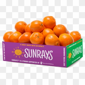 5 Pound Box Of Sunrays Clementines - Sunrays Clementine, HD Png Download - sunrays png