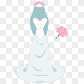 Wedding Dress Clipart , Png Download - Illustration, Transparent Png - wedding dress png