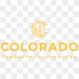 Tertiary Stacked Logo Yellow - Colorado Community College System, HD Png Download - yellow png
