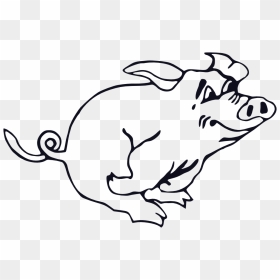 Pig Clip Art, HD Png Download - scared png