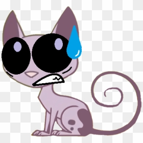 Mr Kat Png , Png Download - Kid Vs Kat Vs Invader Zim, Transparent Png - scared png