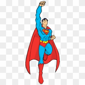Thumb Image - Cartoon, HD Png Download - superman flying png