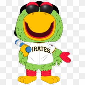 Pirate Parrot Pittsburgh Pirates Mascot Funko Pop Vinyl - Pittsburgh Pirates Mascot Art, HD Png Download - pittsburgh pirates logo png